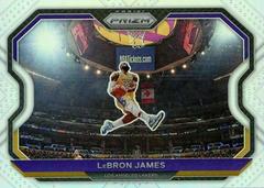 LeBron James [Silver Prizm] #1 2021 Kobe Tribute