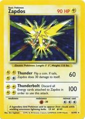 Zapdos #16 Pokemon Basisset Holo