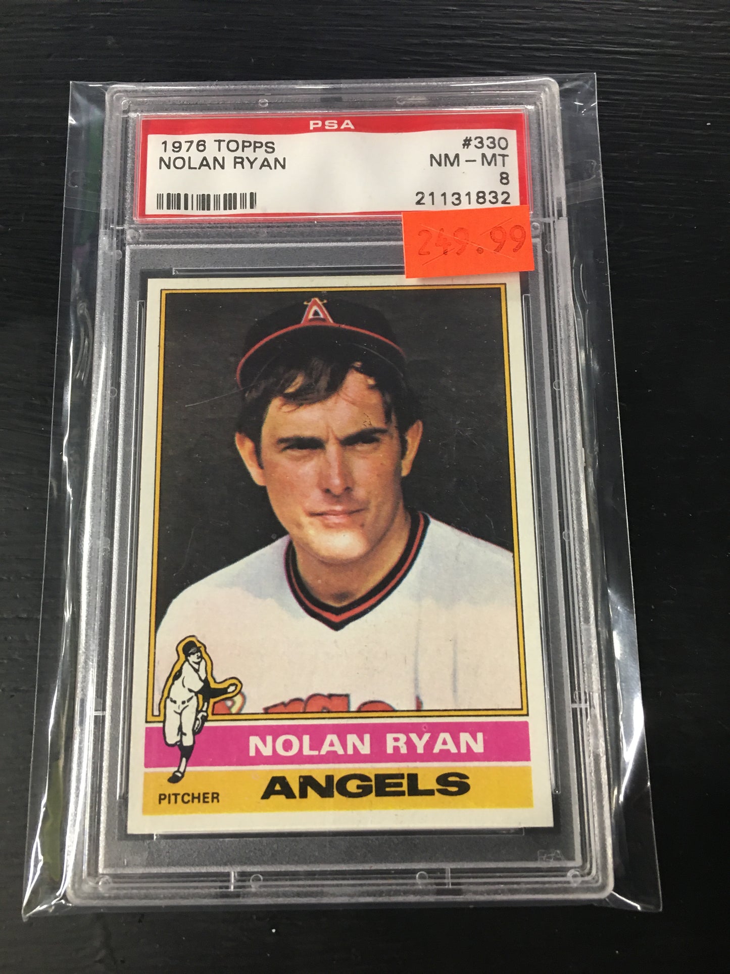 Nolan Ryan 1976 Topps Psa 8