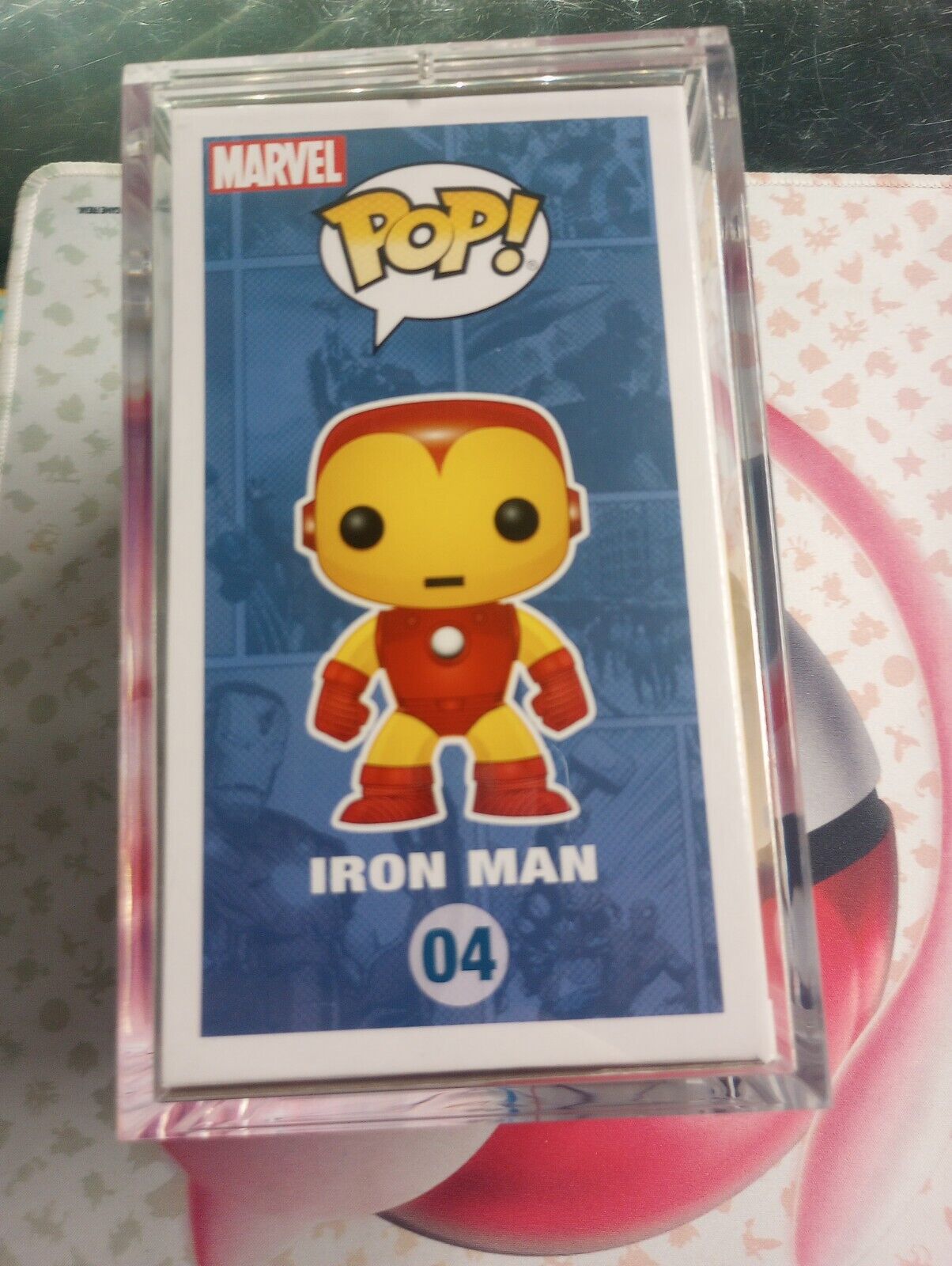 Funko Pop Autograph COA JSA Iron Man Adrian Pasdar Auto 7BAP /150 Pcs