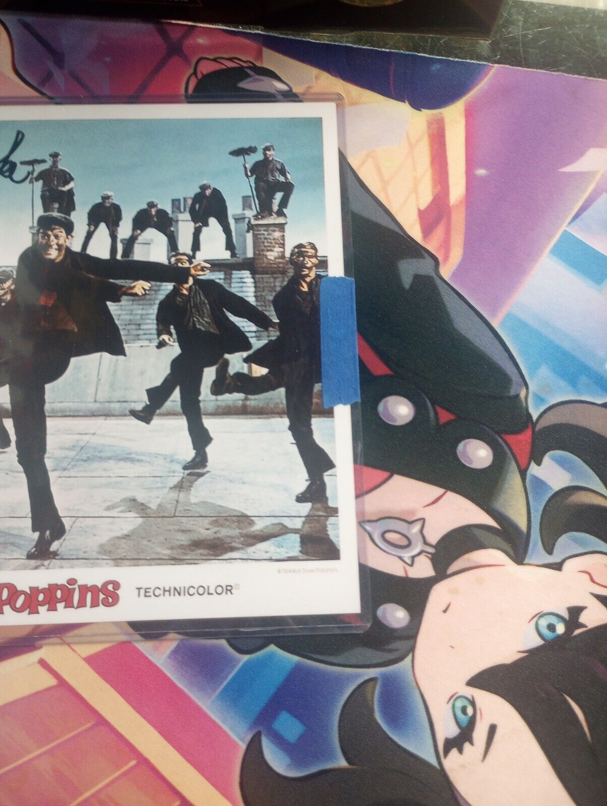 Dick Van Dyke autographed 8x10 photo Beckett COA Mary Poppins Scene