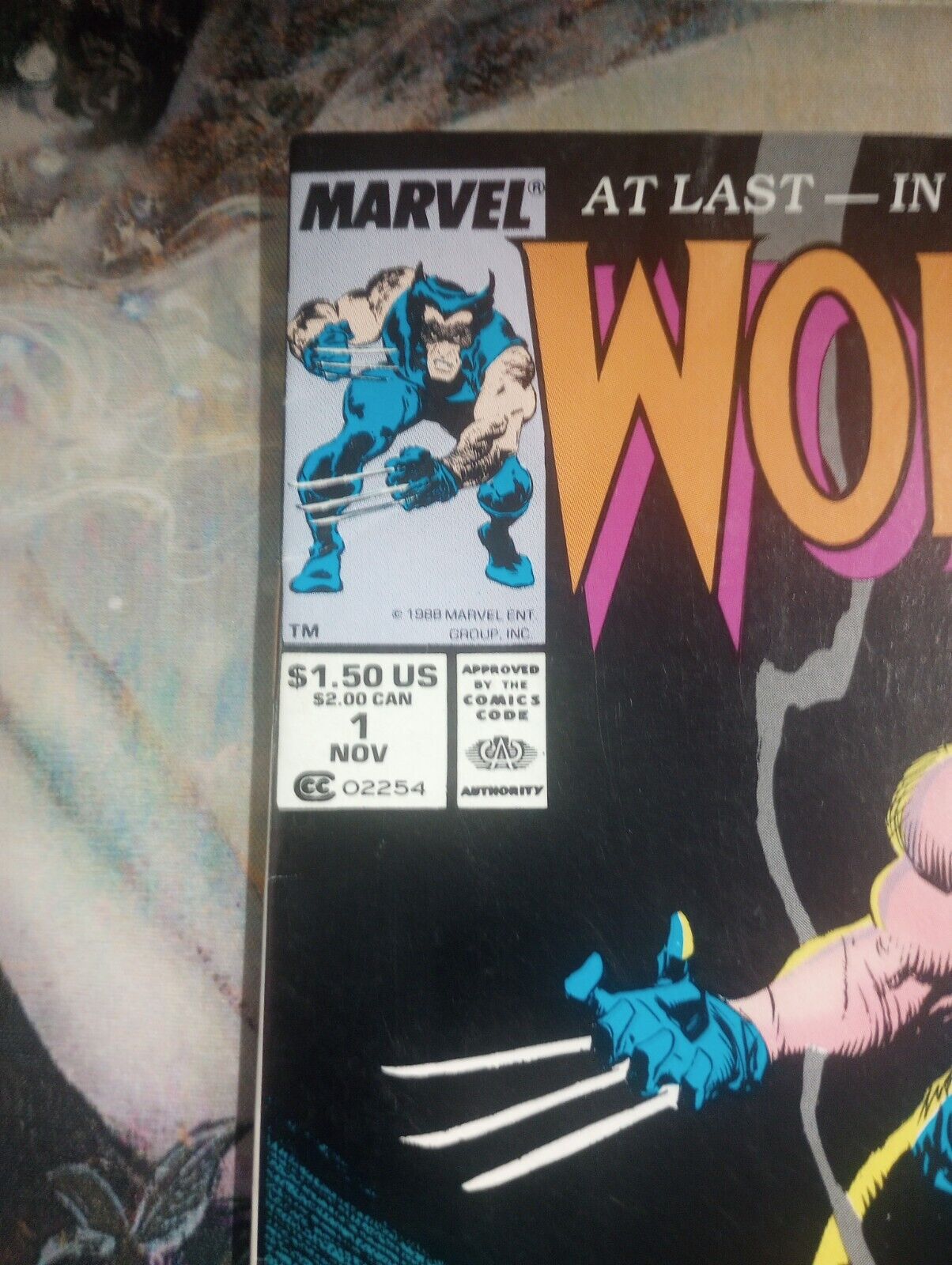 Wolverine #1 (Marvel Comics November 1988) Please Check Pictures!!