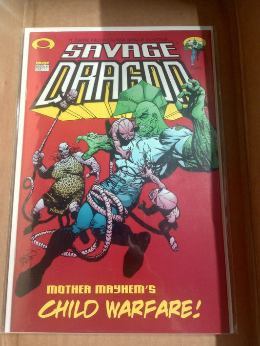 Savage Dragon #102 (Image Comics August 2002) First 5 Page Preview Of Invincible