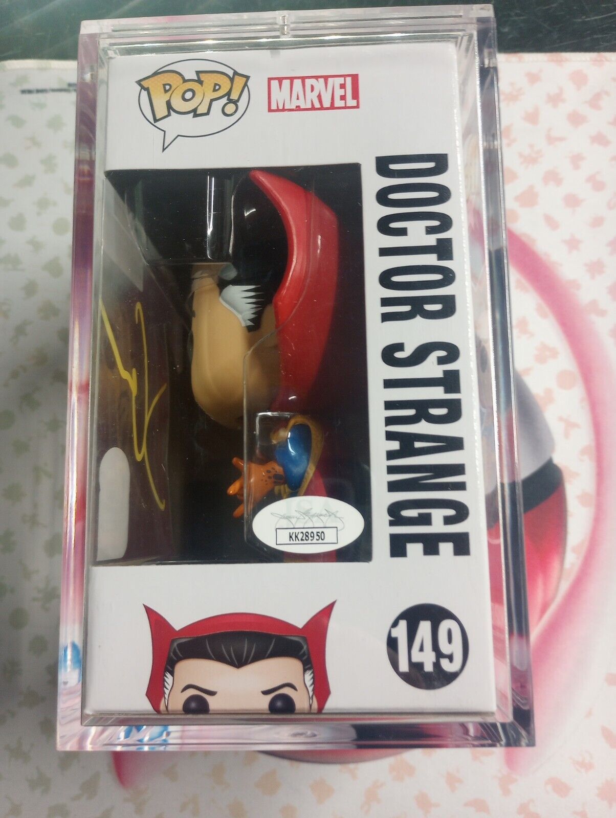 Funko Pop! Marvel Doctor Strange  #149 Signed By Jack Coleman NRFB /250 Pcs