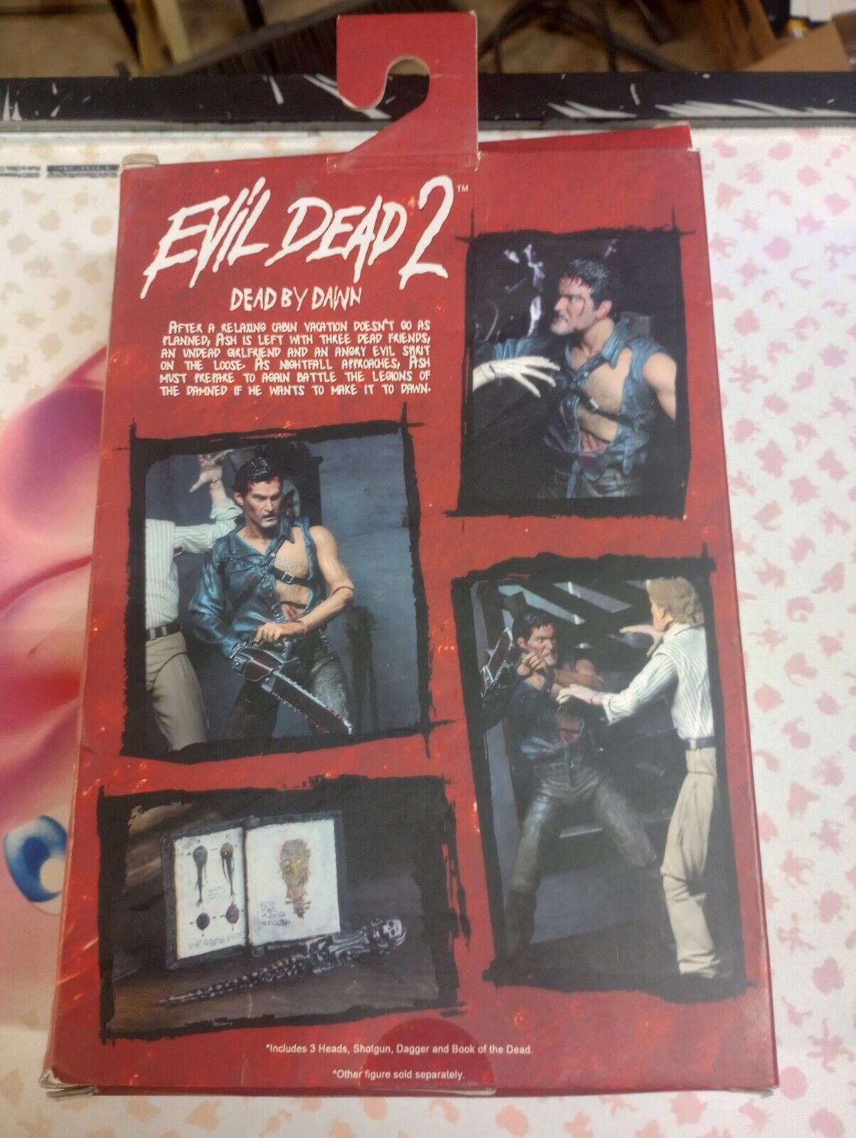 NECA Evil Dead 2 Ultimate Hero Ash 7" Action Figure White Box Variant