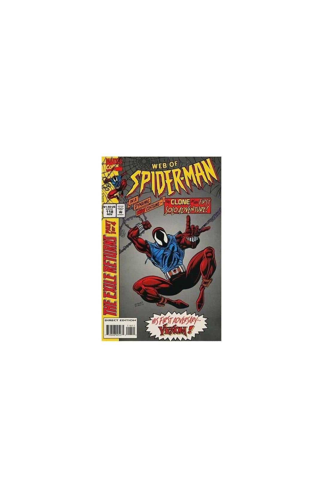 Web of Spider-Man #118 (Marvel Comics November 1994) Nm