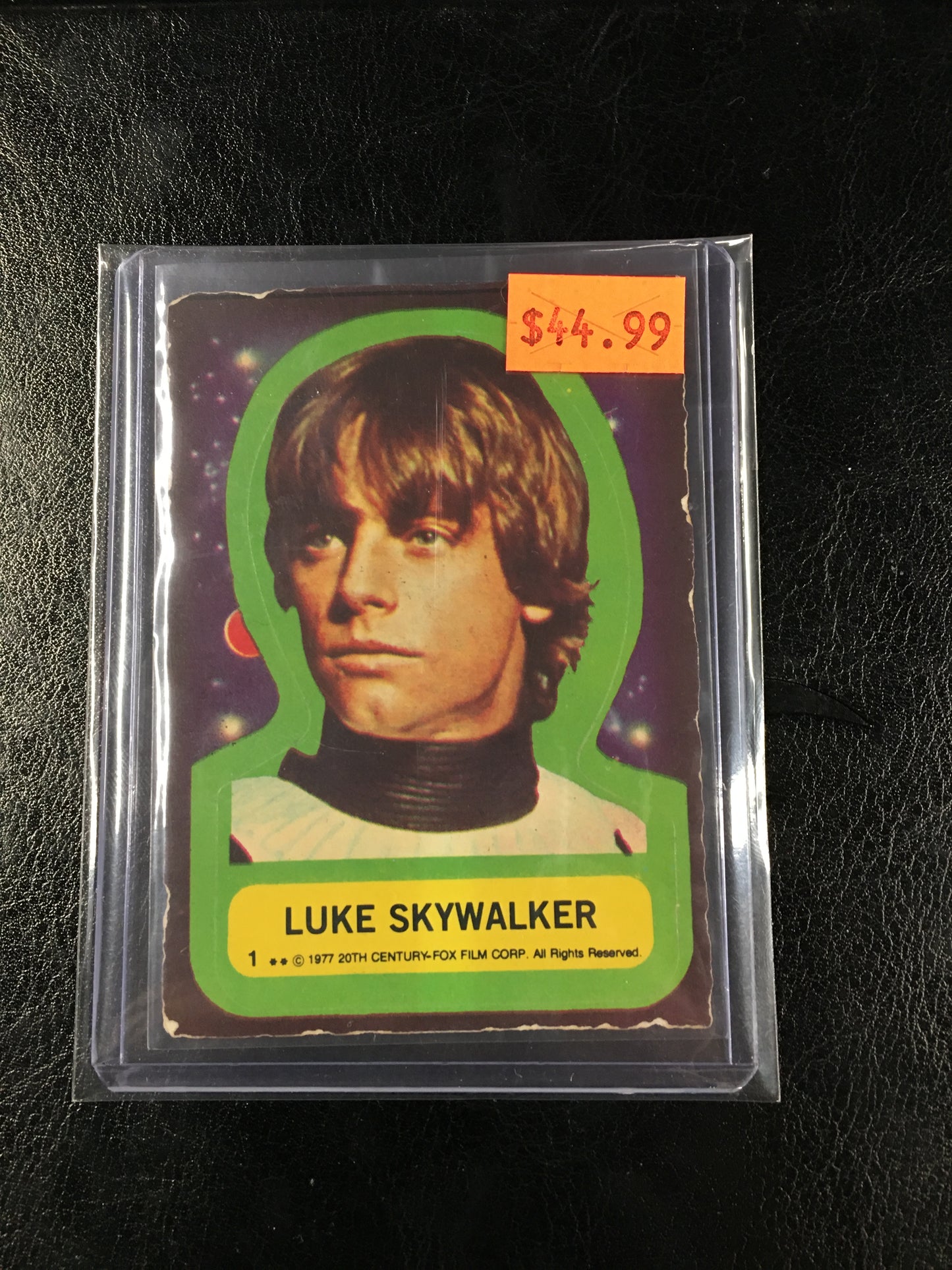 Luke Skywalker 1977 Sticker #1