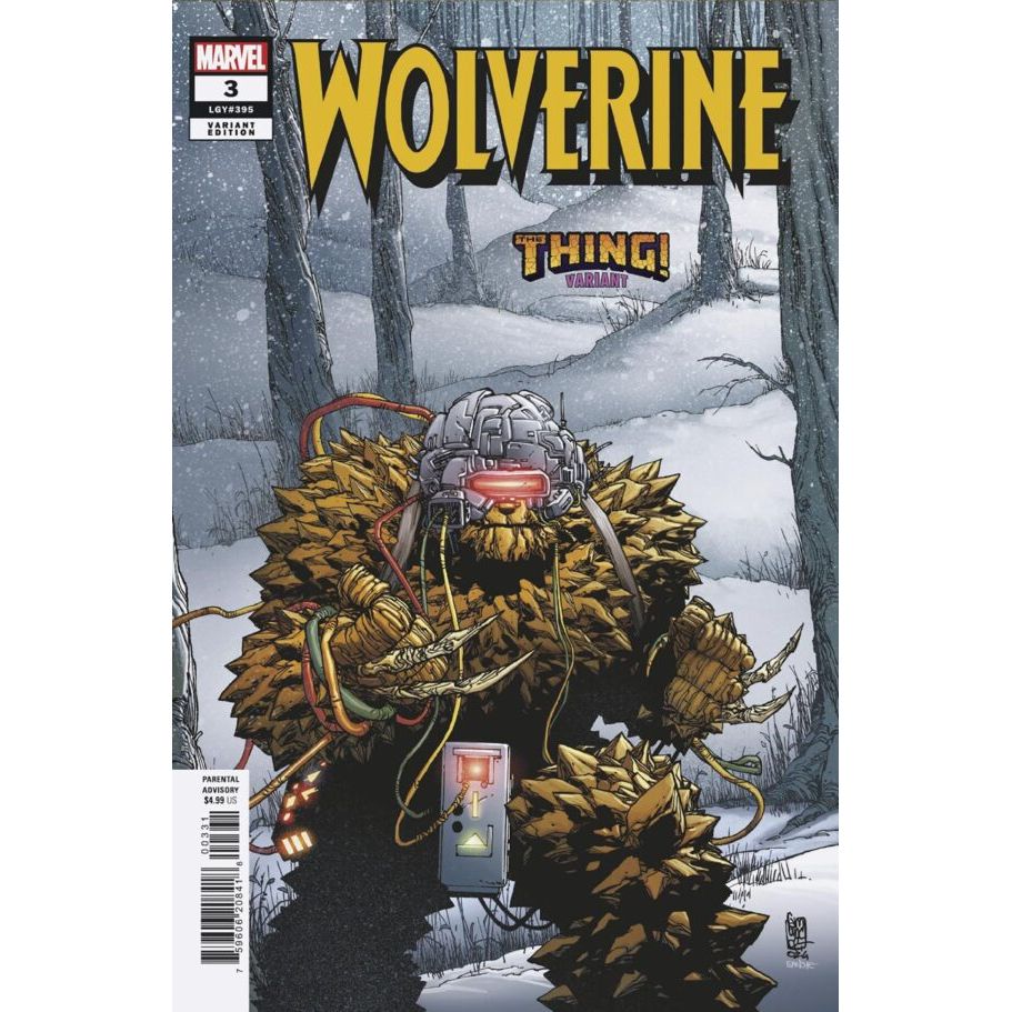 WOLVERINE #3 GIUSEPPE CAMUNCOLI THE THING! VARIANT - CardWizards