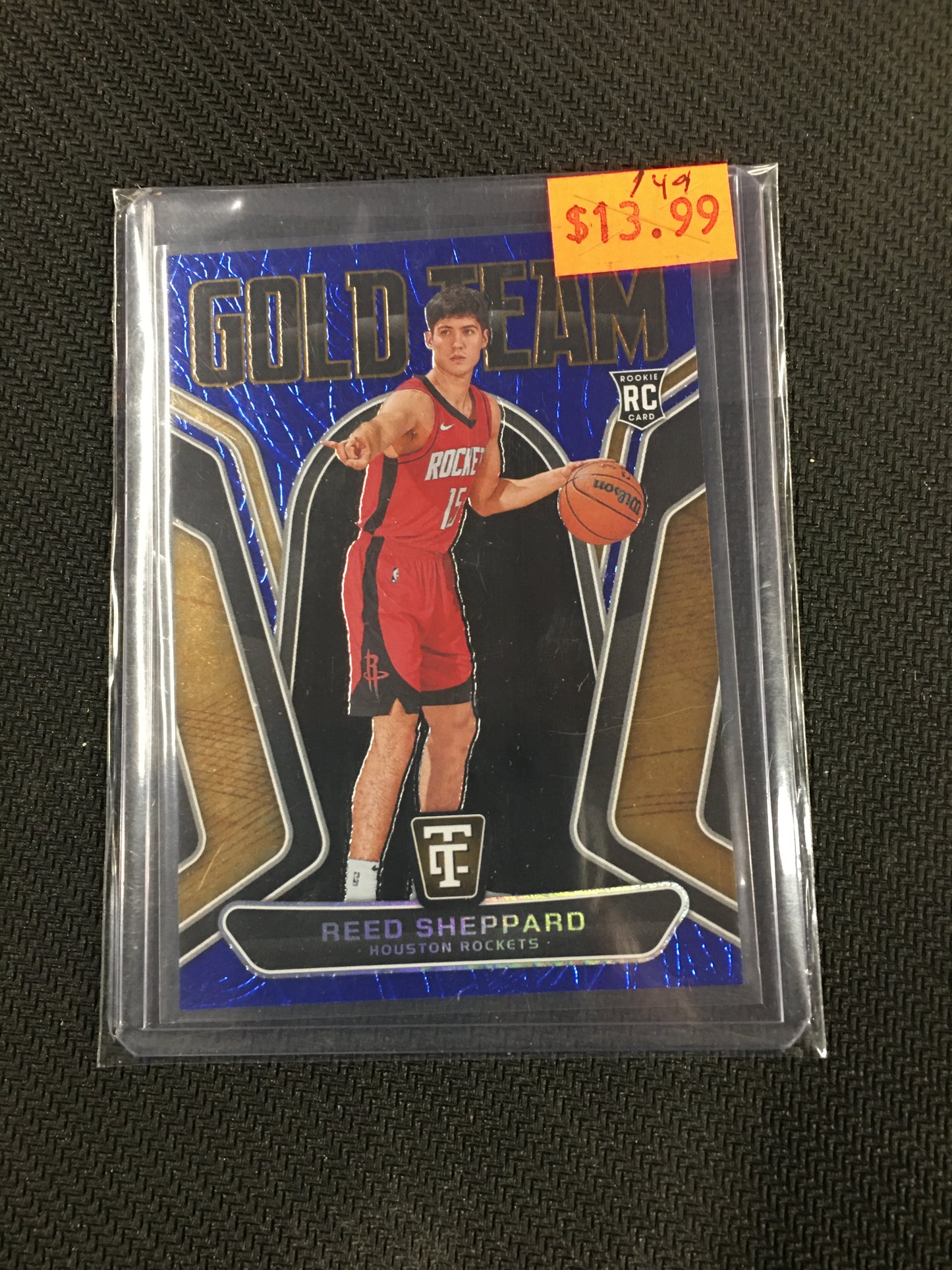 Reed Sheppard Blue Gold Team RC Totally Certified /49
