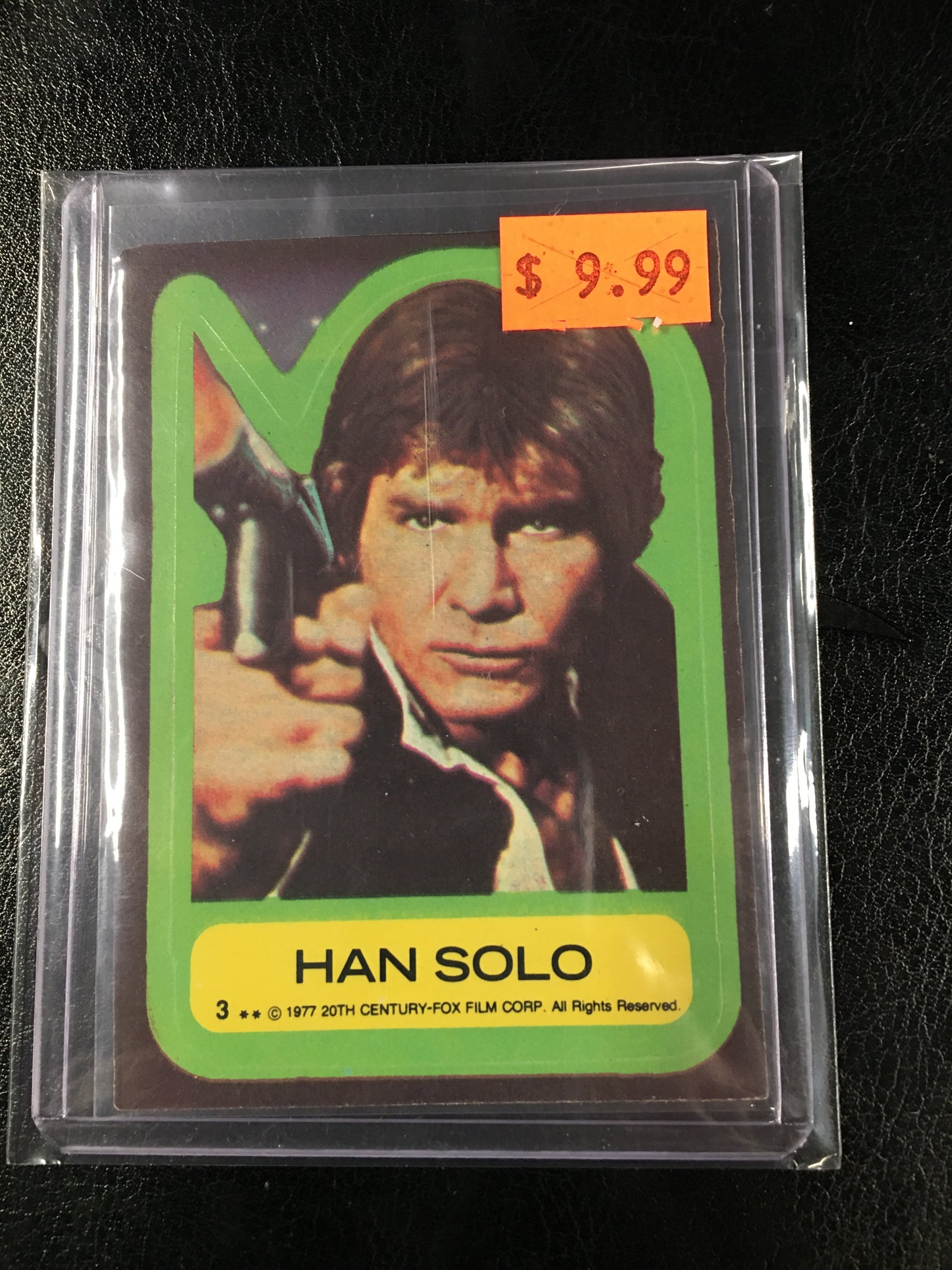 Han Solo #3 1977 Sticker