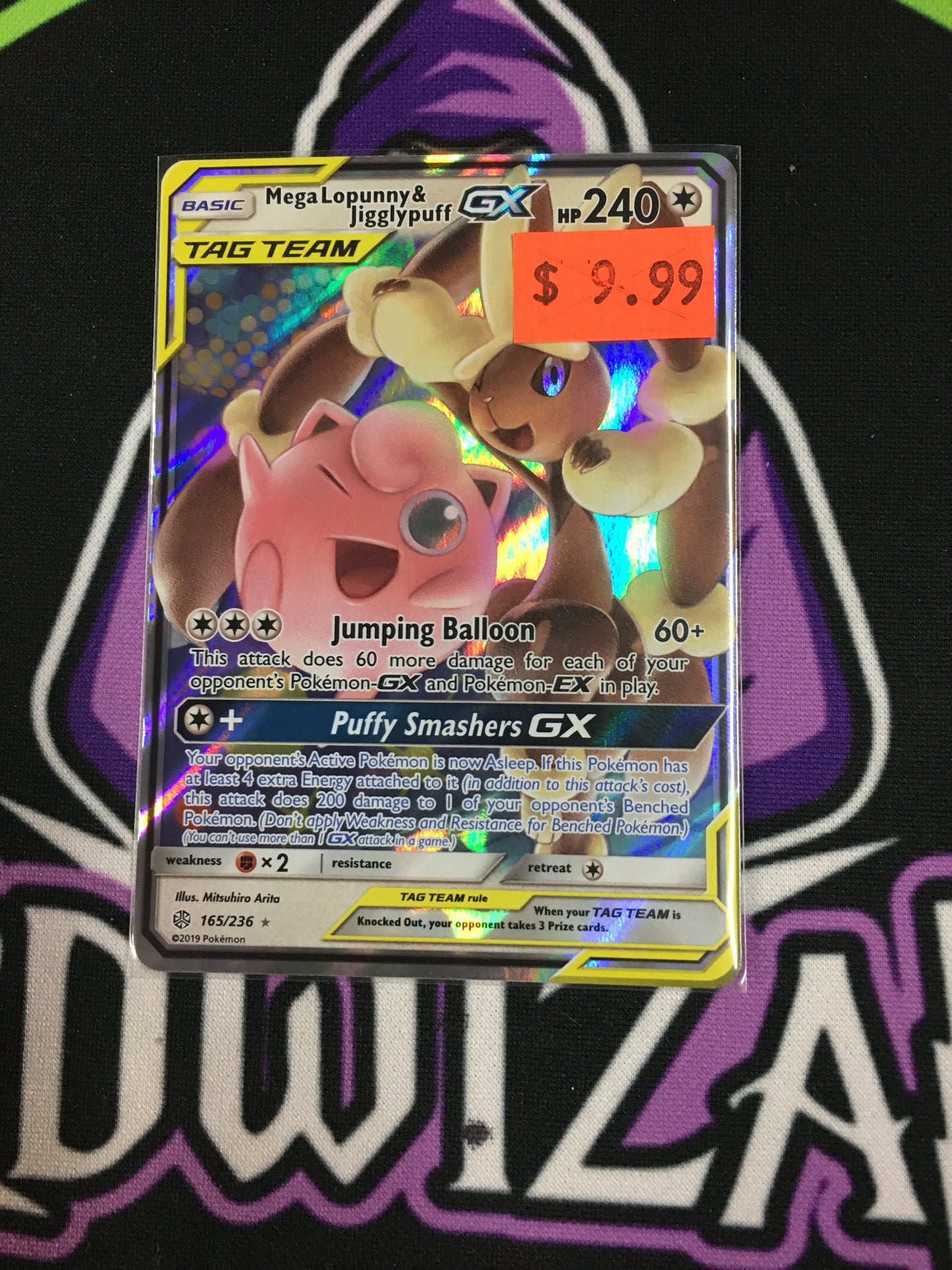 Mega Lopunny & Jigglypuff GX Ultra Rare 165/236