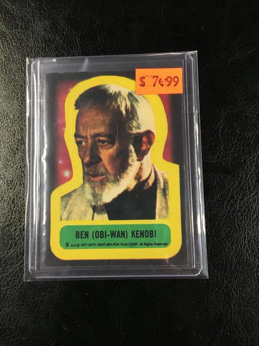 Ben (Obi-Wan) Kenobi 1977 Sticker #9