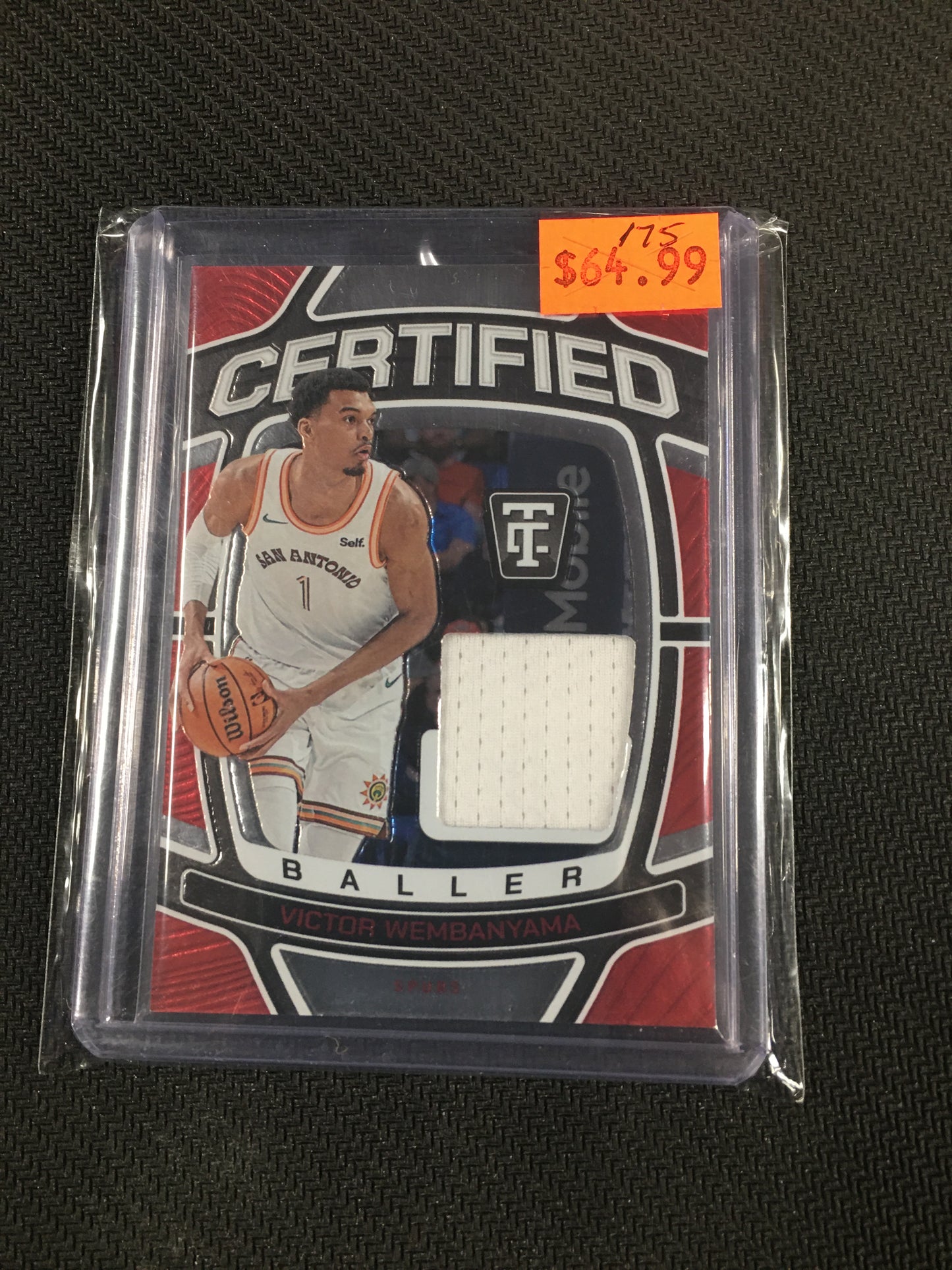 Victor Wembanyama Totally Certified “Certified Baller” Patch 2025 /75