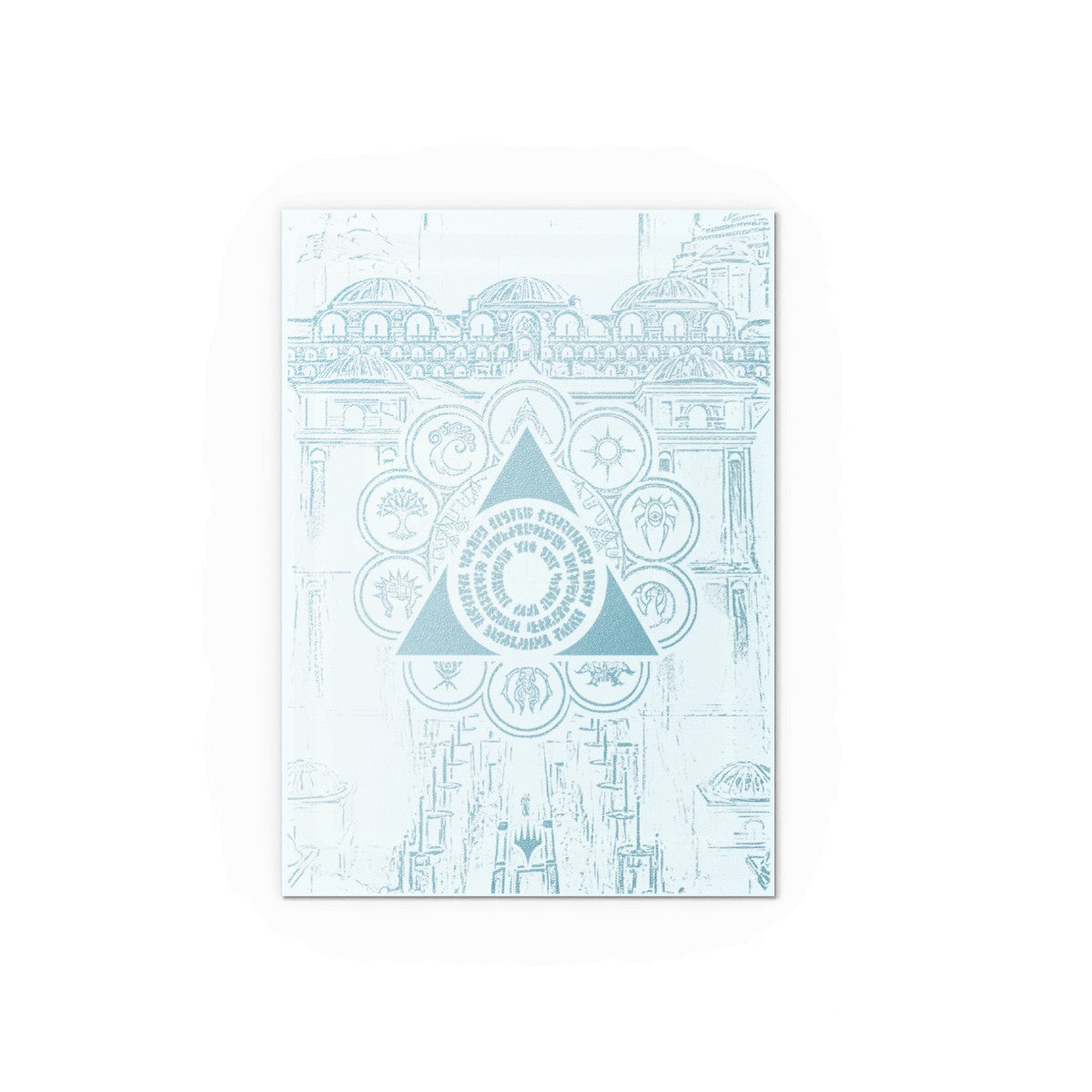 Dragon Shield Sleeves: Standard Matte Dual Art Magic the Gathering Guildpact Series - Azorius Senate 100CT
