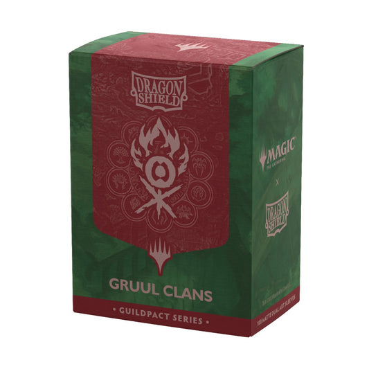 Dragon Shield Sleeves: Standard Matte Dual Art Magic the Gathering Guildpact Series - Gruul Clans 100CT