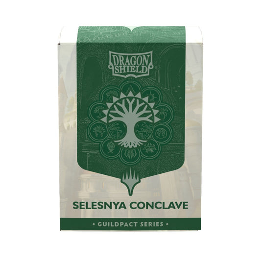 Dragon Shield Sleeves: Standard Matte Dual Art Magic the Gathering Guildpact Series - Selesnya Conclave 100CT