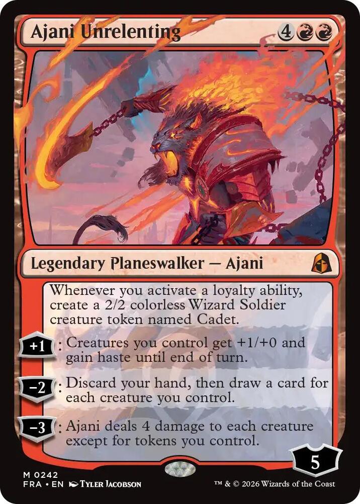 Ajani Unrelenting - Reality Fracture (FRA)