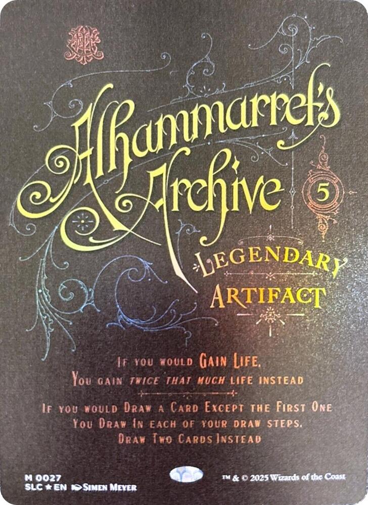 Alhammarret's Archive - Secret Lair Countdown Kit (SLC)