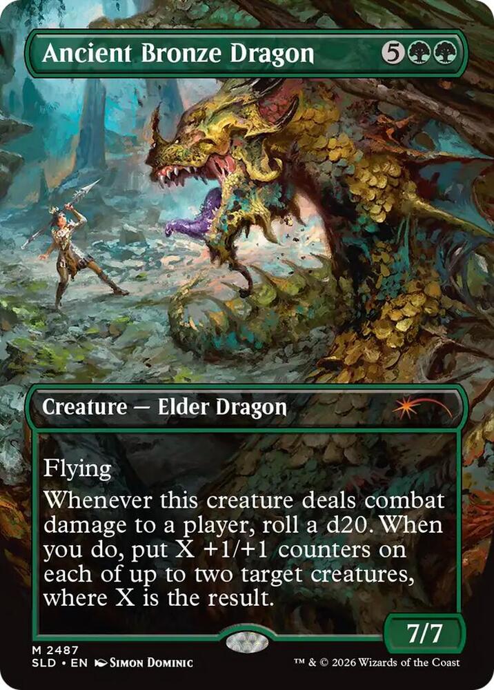 Ancient Bronze Dragon - Secret Lair Drop Series (SLD) FOIL