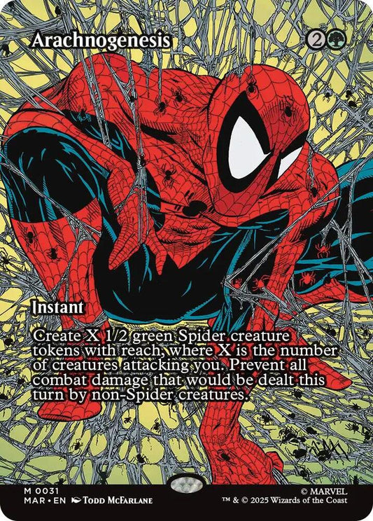 Arachnogenesis (Borderless Foil) - Marvel Universe Eternal-Legal (MAR)