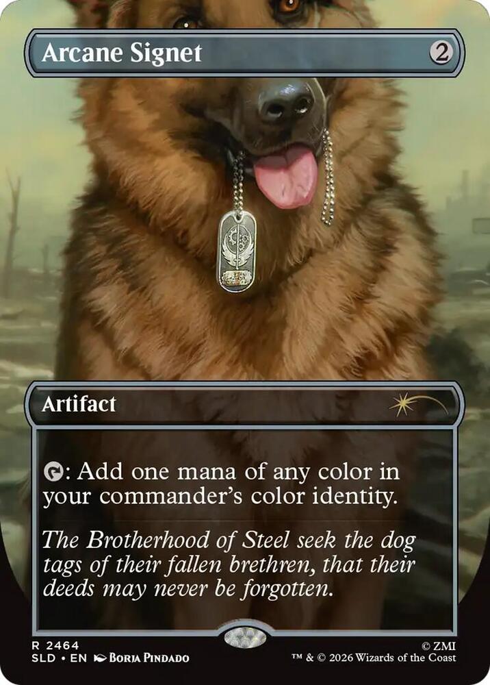 Arcane Signet (2464) Foil - Secret Lair Drop Series (SLD)