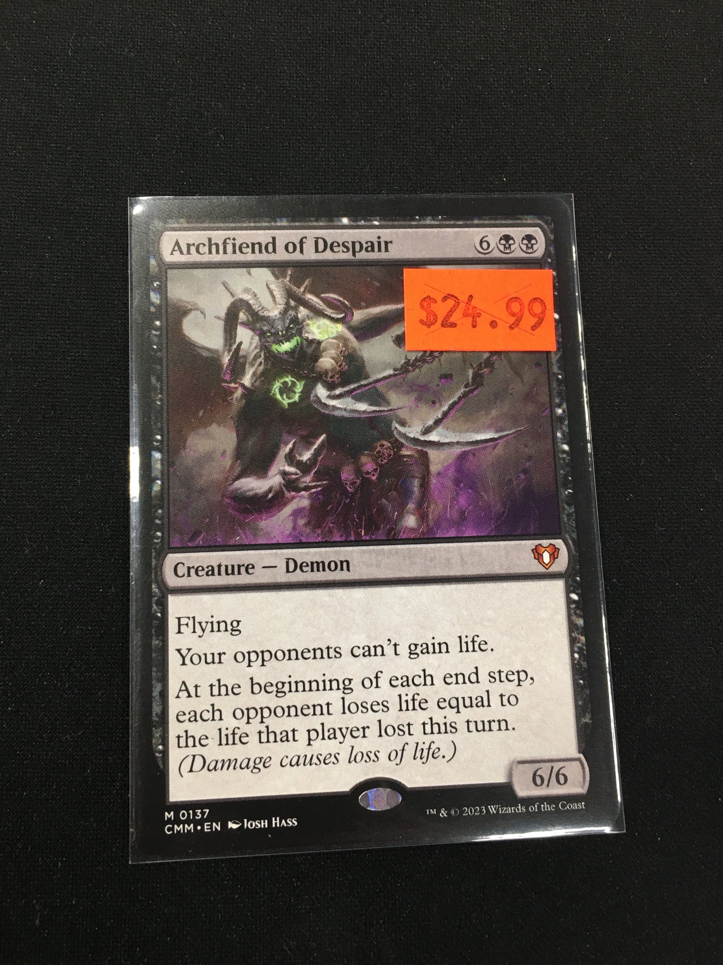 Archfiend of Despair M 0137 CMM
