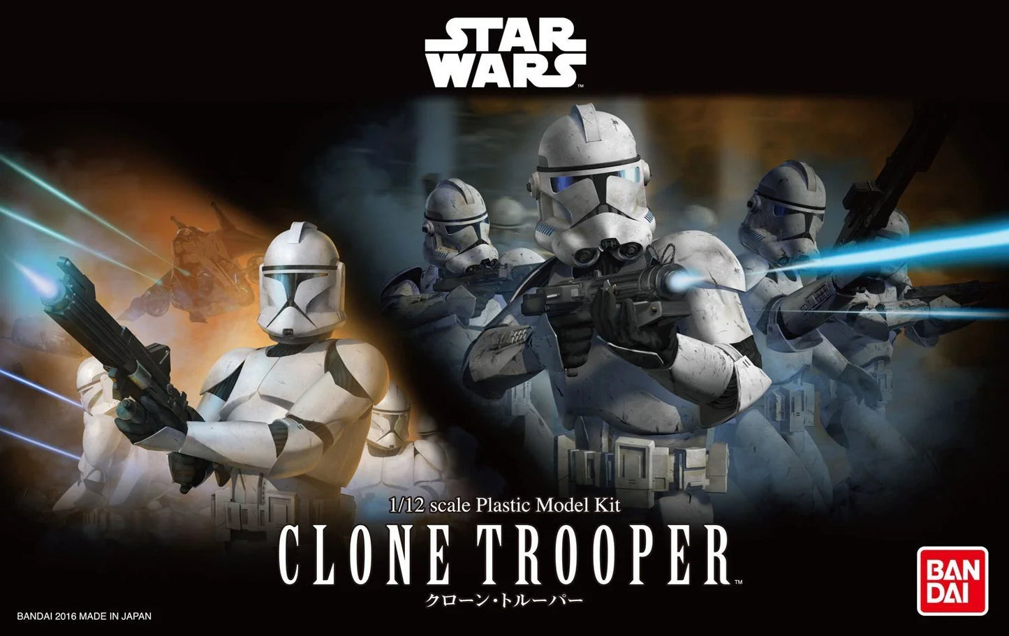 Clone Trooper "Star Wars", Bandai Hobby Star Wars Character Line 1/12