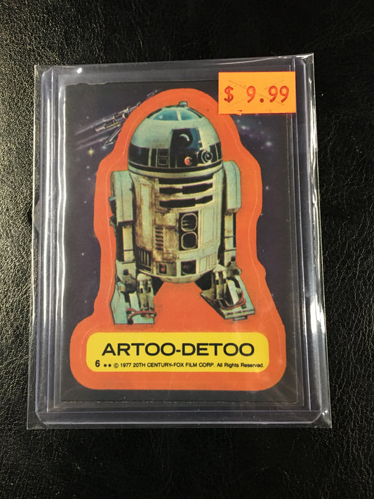 Artoo-Detoo Sticker 1977 #6