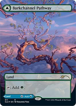 Barkchannel Pathway (Borderless) - Secret Lair Series (SLU) Foil
