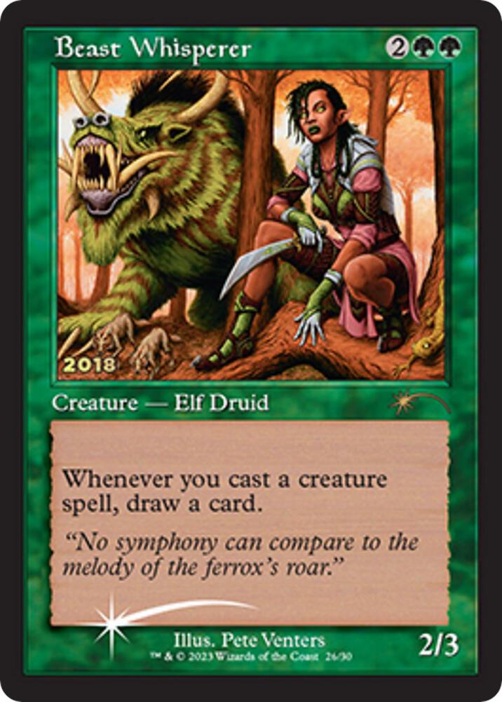 Beast Whisperer - 30th Anniversary Promos (30A-P)