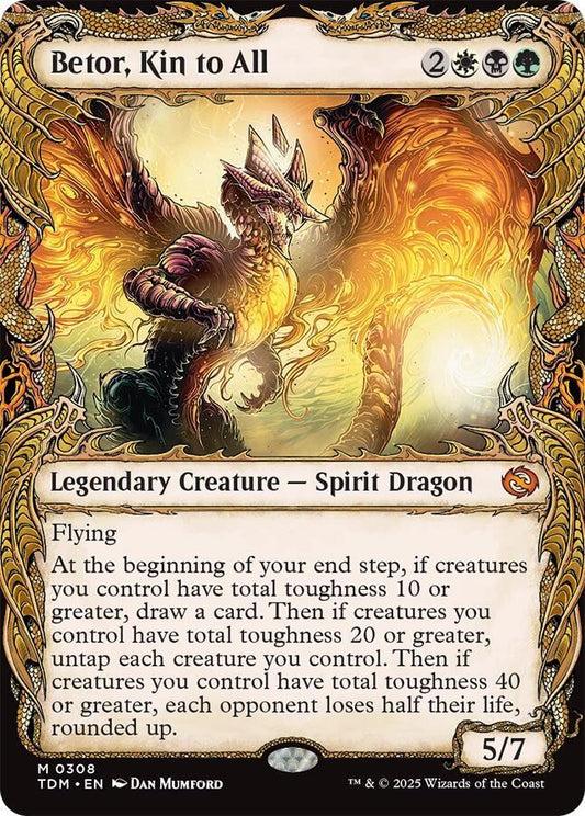 Betor, Kin to All (Showcase) - Tarkir: Dragonstorm (TDM)