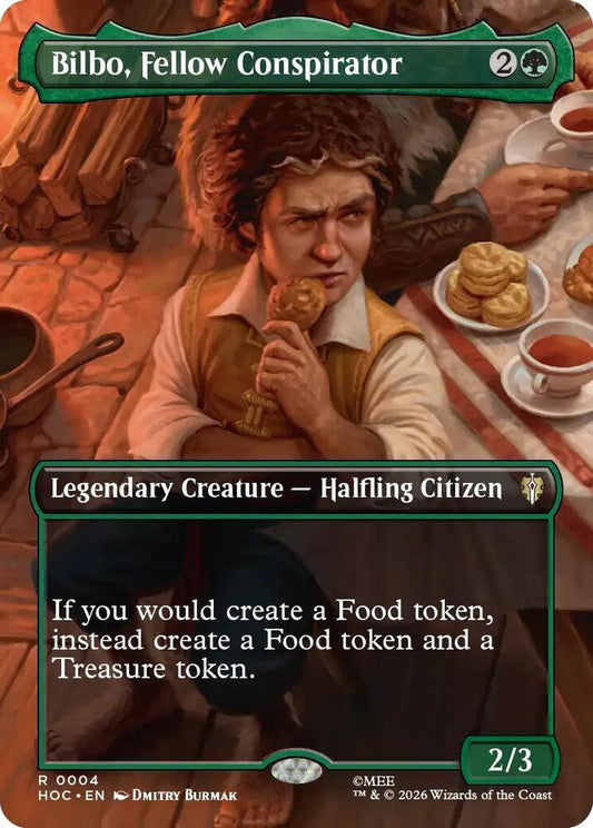 Bilbo, Fellow Conspirator (Borderless) - The Hobbit: Eternal-Legal (HOC)