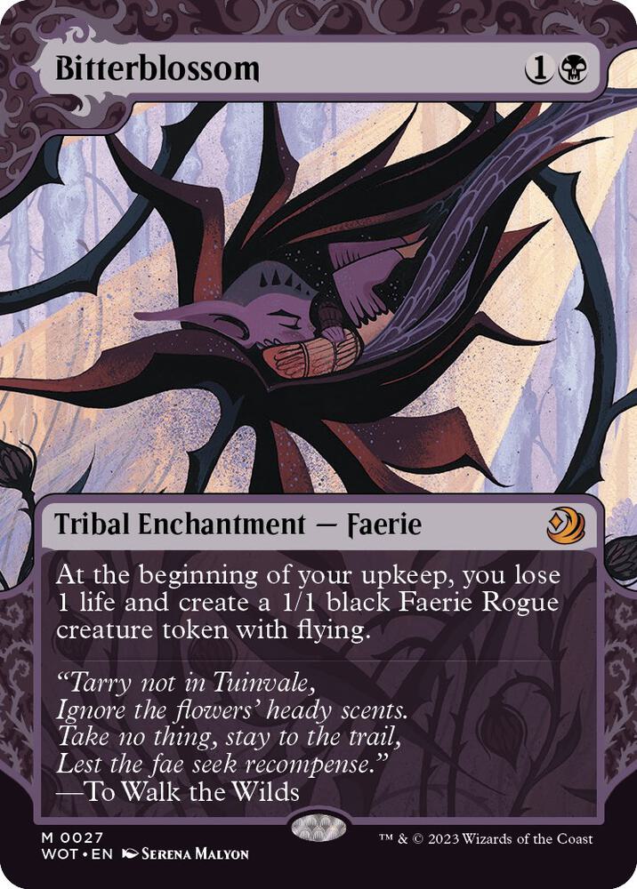Bitterblossom - Wilds of Eldraine: Enchanting Tales (WOT)