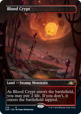 Blood Crypt (Borderless) - Unfinity (UNF)