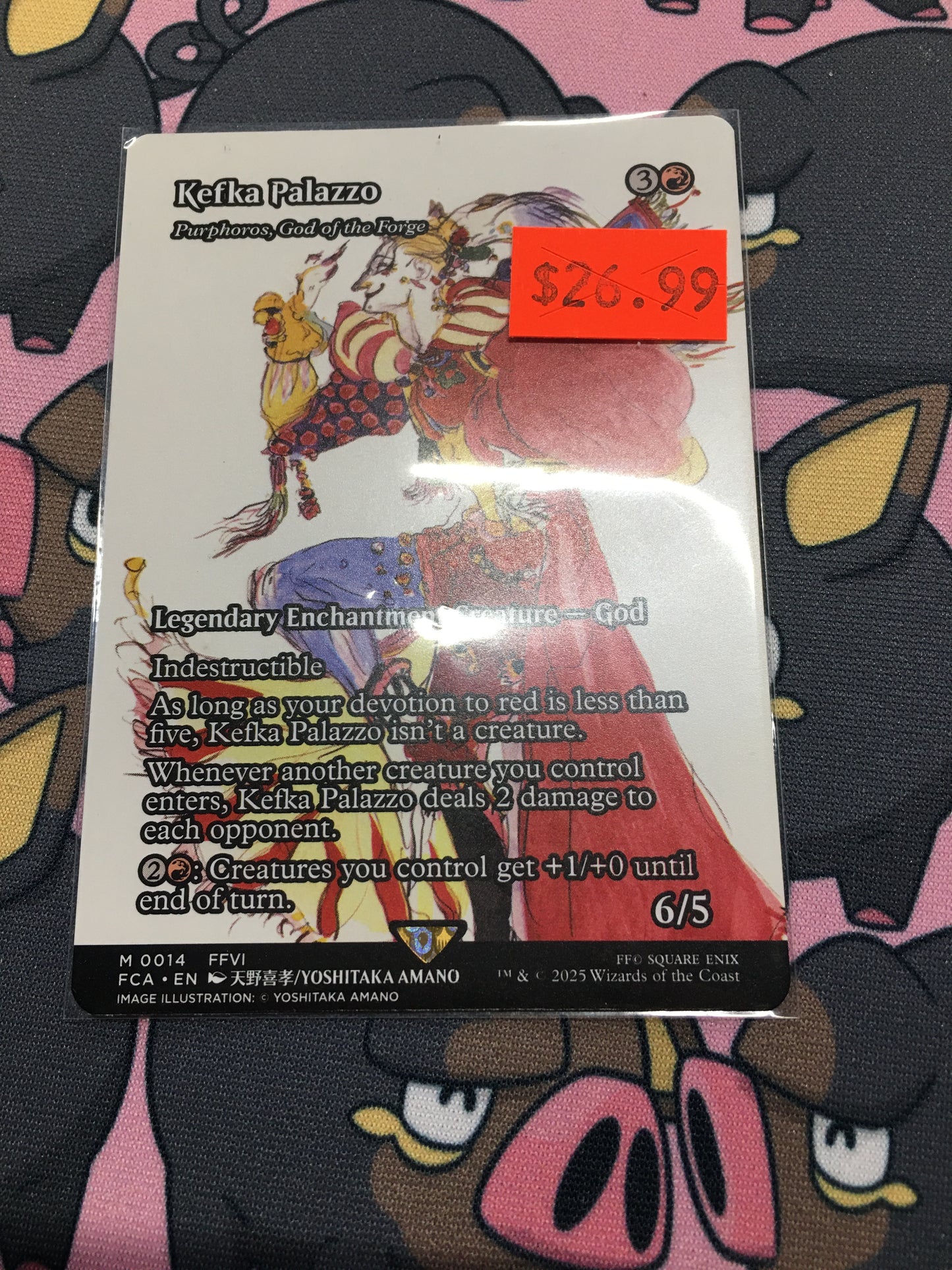 Kefka Palazzo Phorohoros God of the Forge FCA 0014