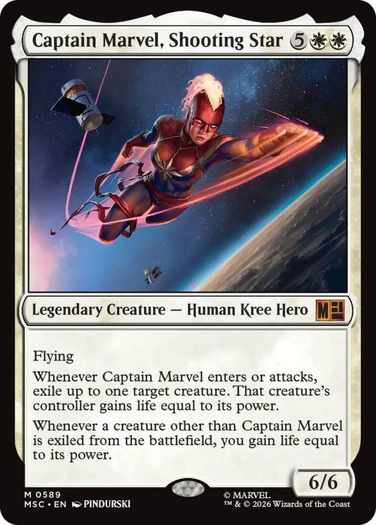 Captain Marvel, Shooting Star - Commander: Marvel Super Heroes (MSC)