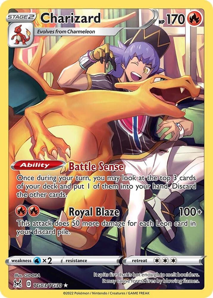 Charizard TG03/TG30 Lost Origin Trainer Gallery