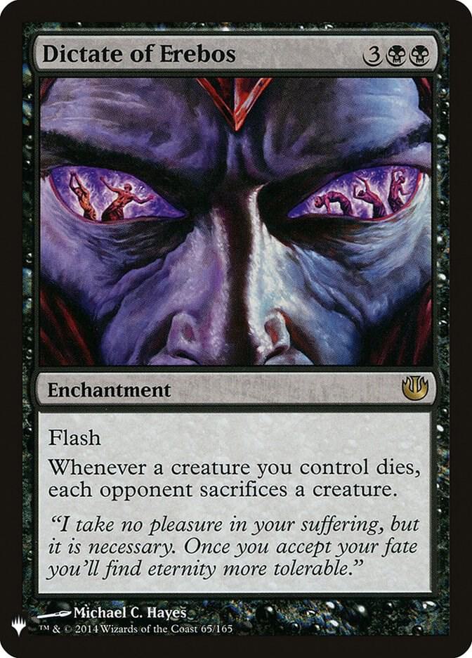Dictate of Erebos - The List Reprints (LIST) 65/165