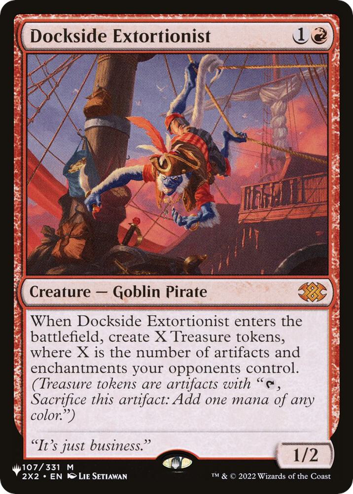 Dockside Extortionist - The List Reprints (LIST)