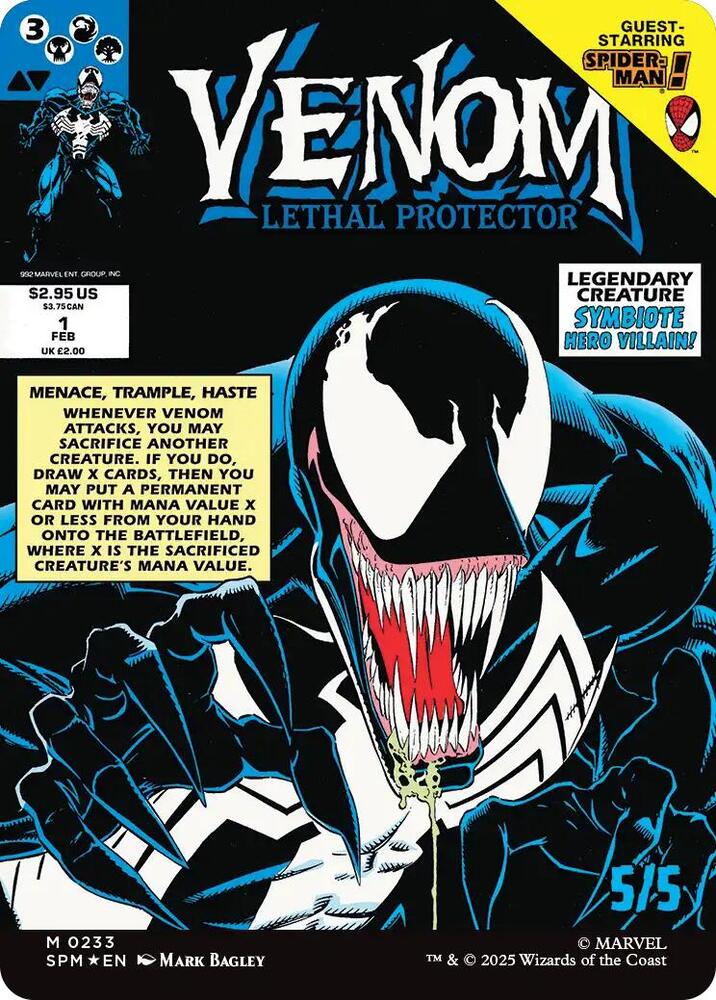 Eddie Brock (0233) (Borderless Foil) - Marvel's Spider-Man (SPM)