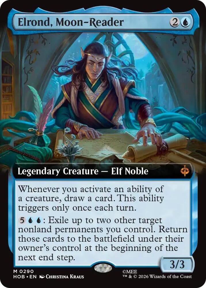 Elrond, Moon-Reader (Extended Art) - The Hobbit (HOB)