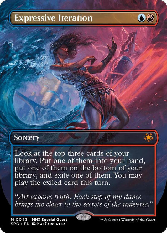 Expressive Iteration (Borderless) - Special Guests (SPG) FOIL