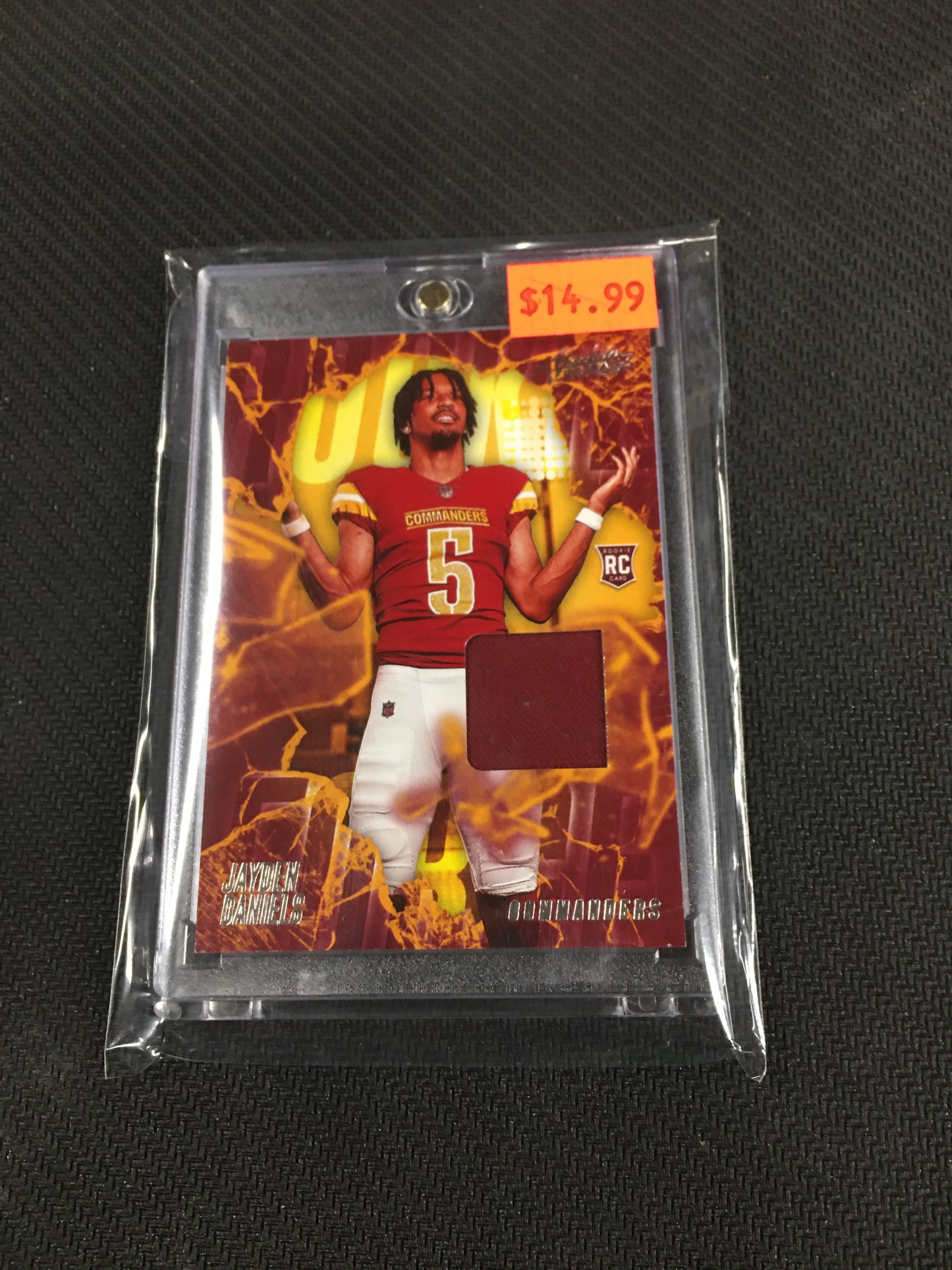 Jayden Daniels Absolute RC Patch Rookie Force #RF-JDS