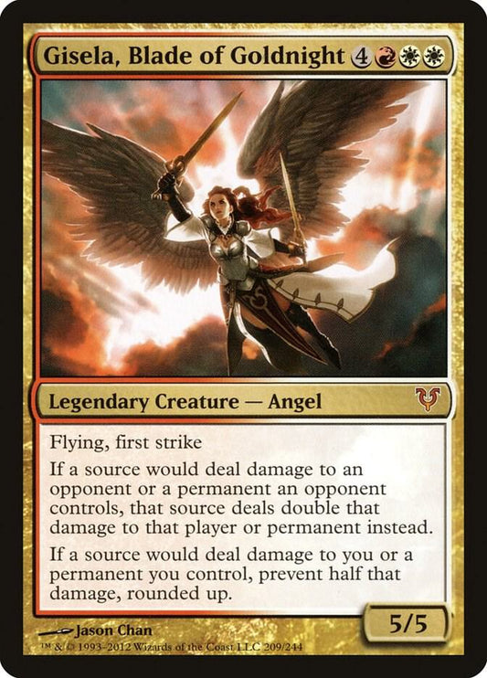 Gisela, Blade of Goldnight - Avacyn Restored (AVR) FOIL