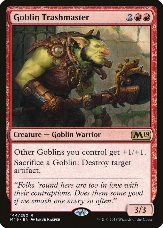 Goblin Trashmaster - Core Set 2019 (M19) #144