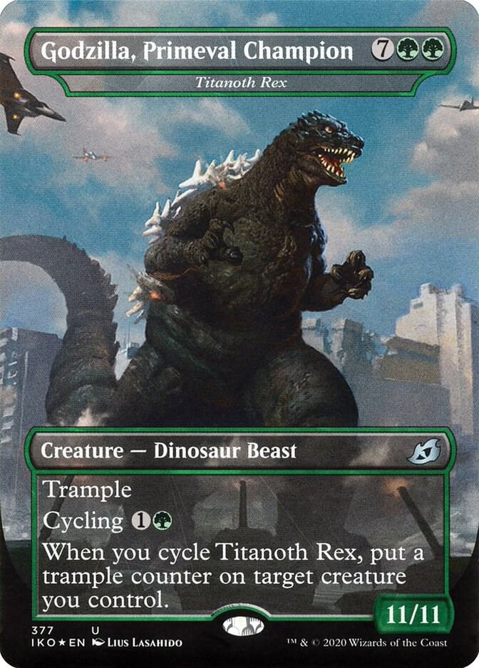 Godzilla, Primeval Champion - Titanoth Rex - Ikoria: Lair of Behemoths (IKO)