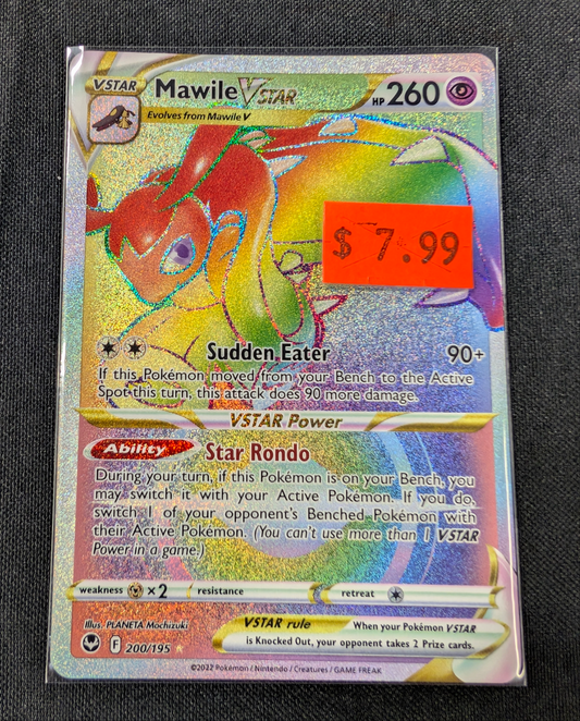 Mawile VStar Rainbow Secret Rare 200/195