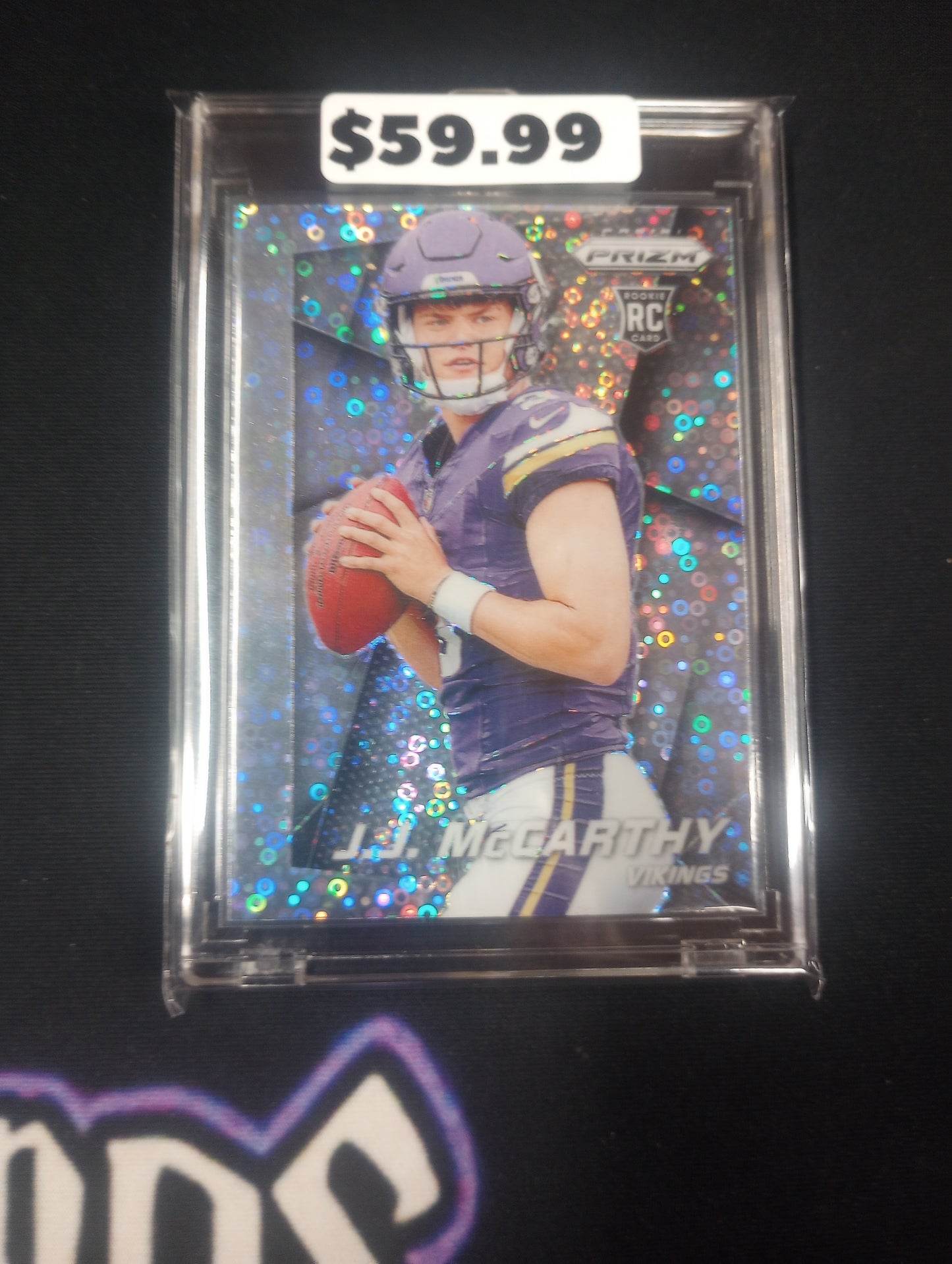 JJ McCarthy Prizm No-Huddle Disco RC 2024