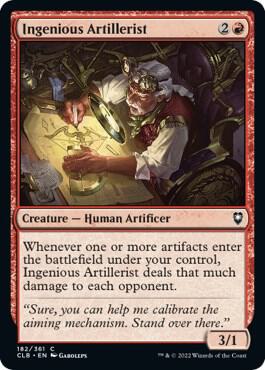 Ingenious Artillerist - Commander Legends: Battle for Baldur's Gate (CLB) FOIL