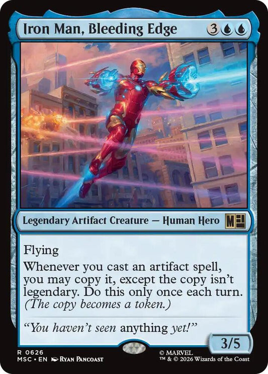Iron Man, Bleeding Edge - Commander: Marvel Super Heroes (MSC)
